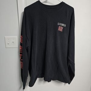 La Familia Forever Black Long Sleeve Shirt